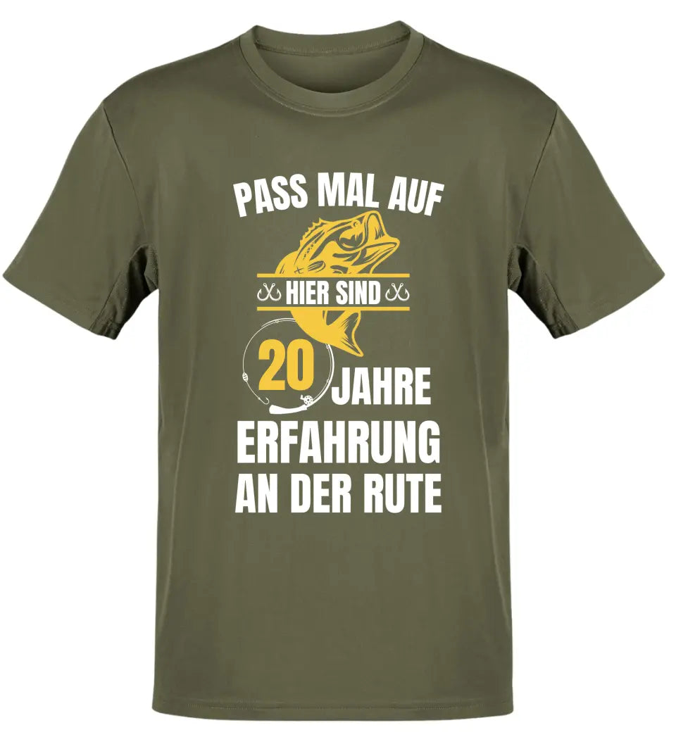 ERFAHRUNG AN DER RUTE - T-SHIRT - PERSONALISIERT