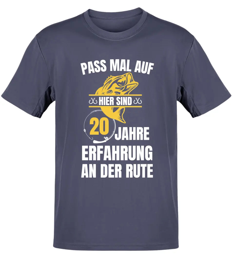ERFAHRUNG AN DER RUTE - T-SHIRT - PERSONALISIERT