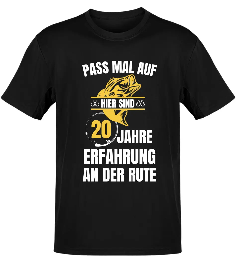 ERFAHRUNG AN DER RUTE - T-SHIRT - PERSONALISIERT
