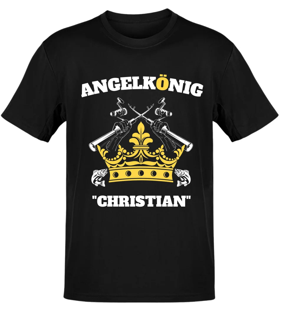 ANGELKÖNIG - T-SHIRT - PERSONALISIERT
