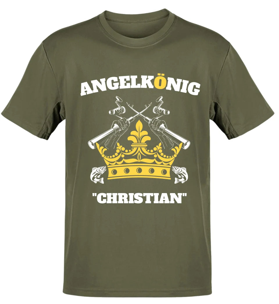 ANGELKÖNIG - T-SHIRT - PERSONALISIERT
