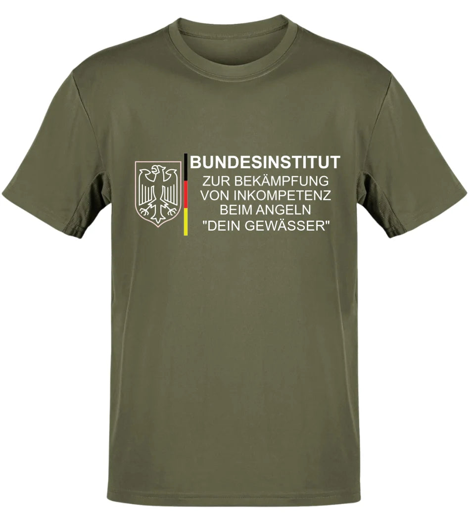 BUNDESINSTITUT - T-SHIRT - PERSONALISIERT