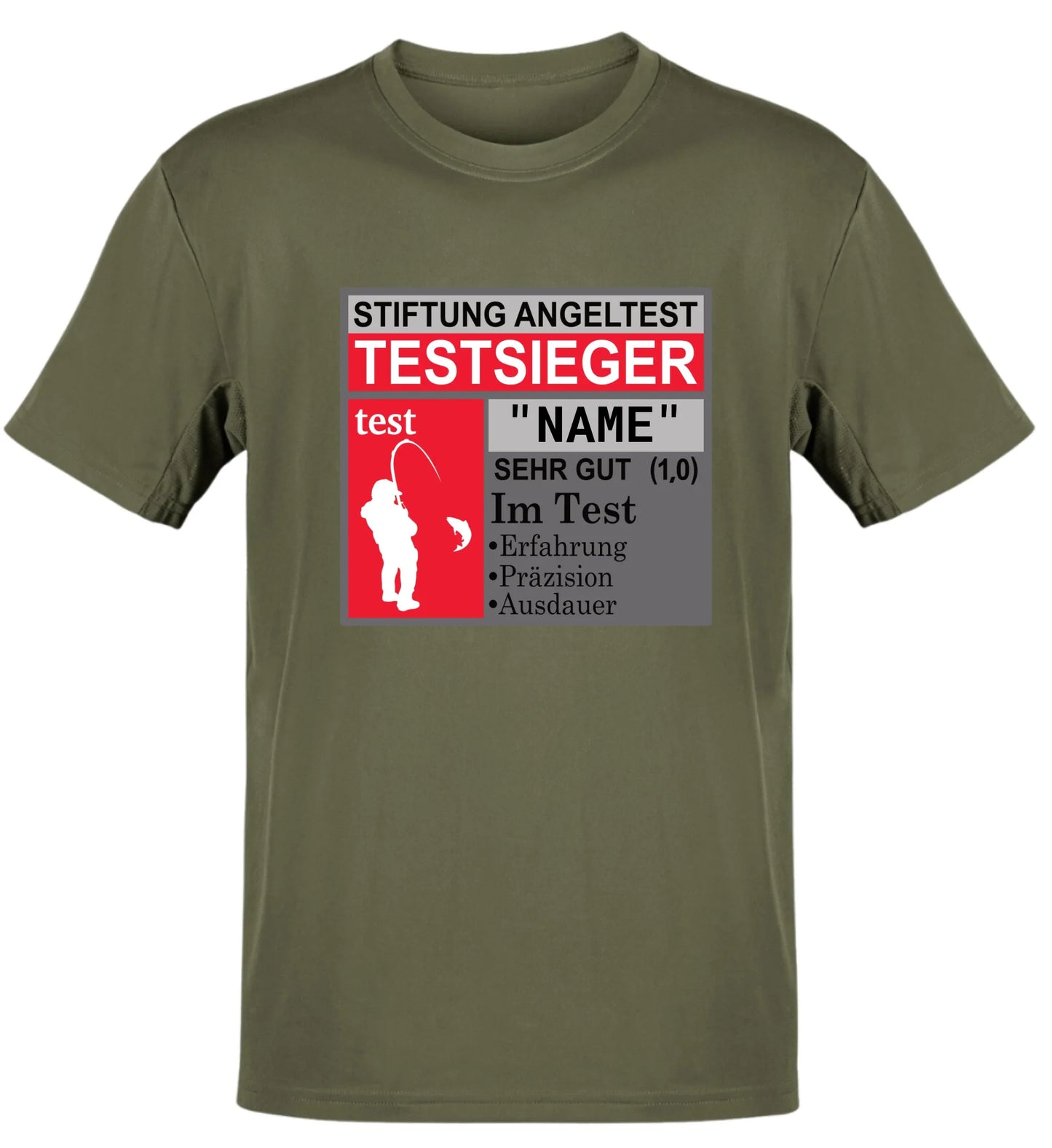 TESTSIEGER - T-SHIRT - PERONALISIEREN