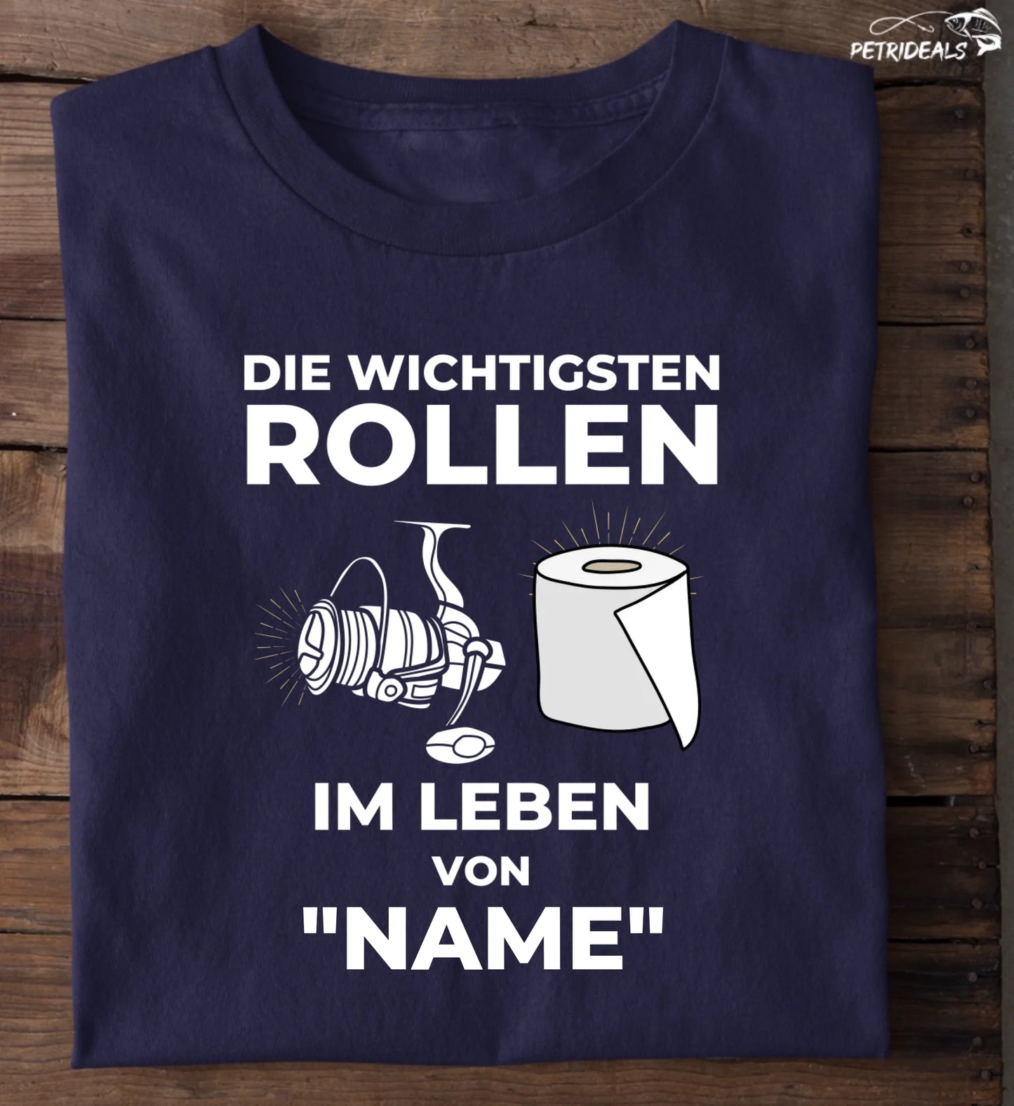 DIE WICHTIGSTEN ROLLEN IM LEBEN - T-Shirt - Personalisiert