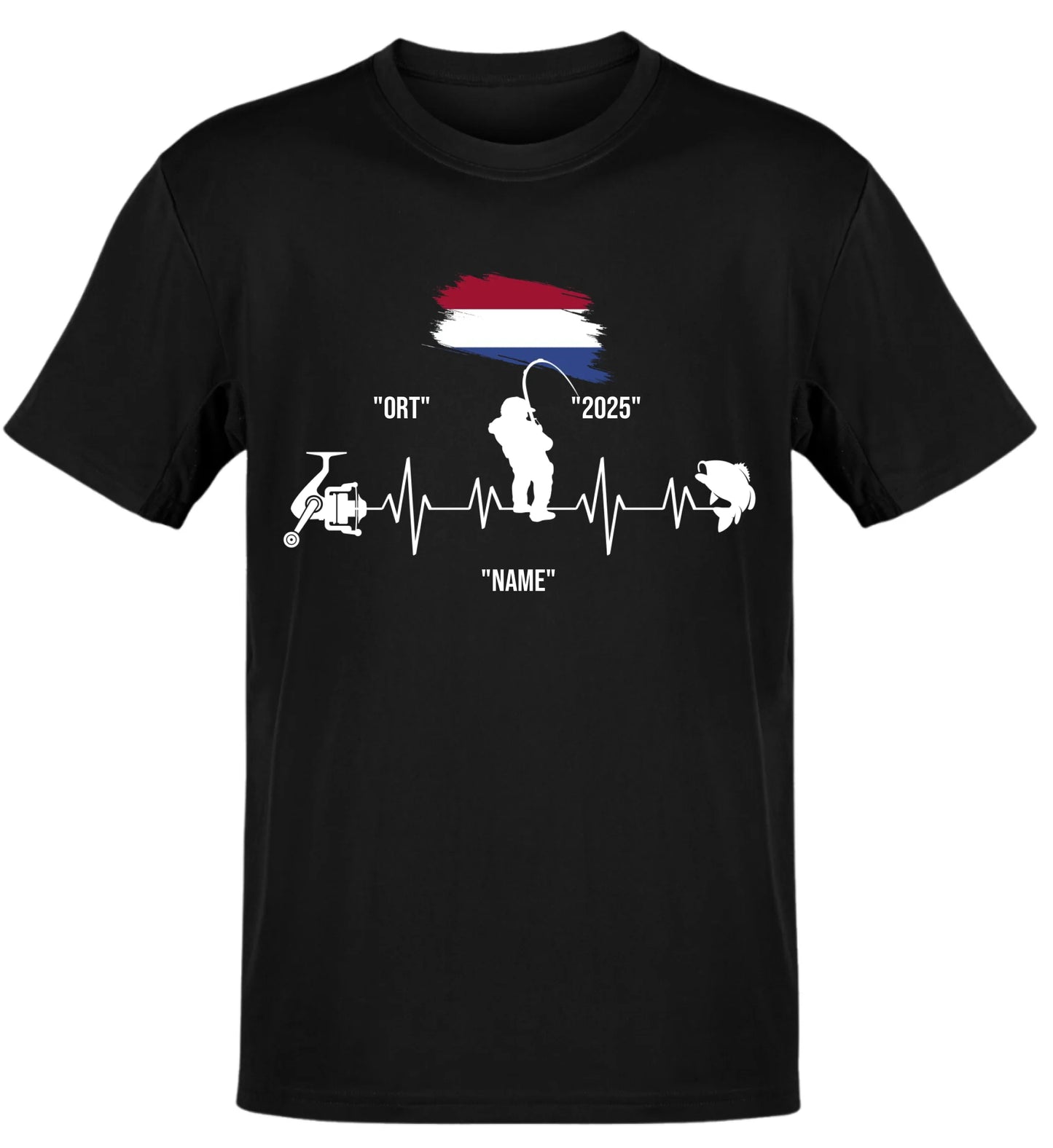 HERZSCHLAG NIEDERLANDE - T-Shirt - Personalisiert
