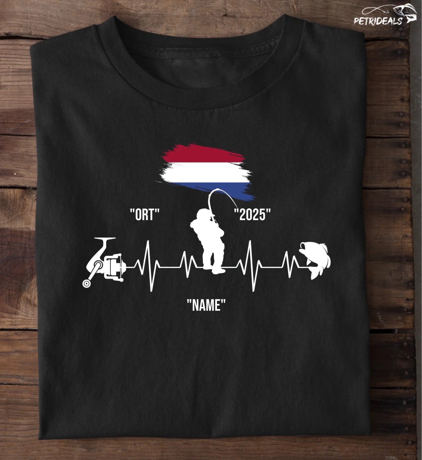 HERZSCHLAG NIEDERLANDE - T-Shirt - Personalisiert