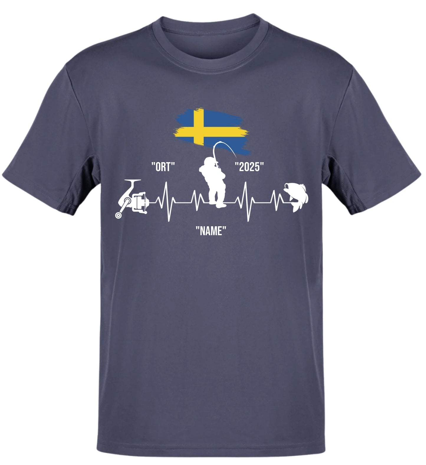 HERZSCHLAG SCHWEDEN - T-Shirt - Personalisiert