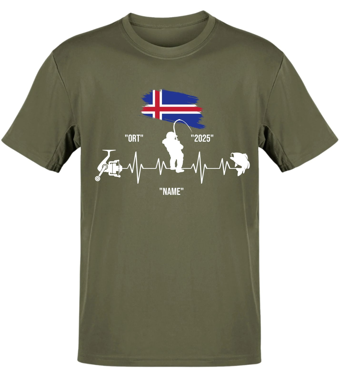 HERZSCHLAG ISLAND - T-Shirt - Personalisiert