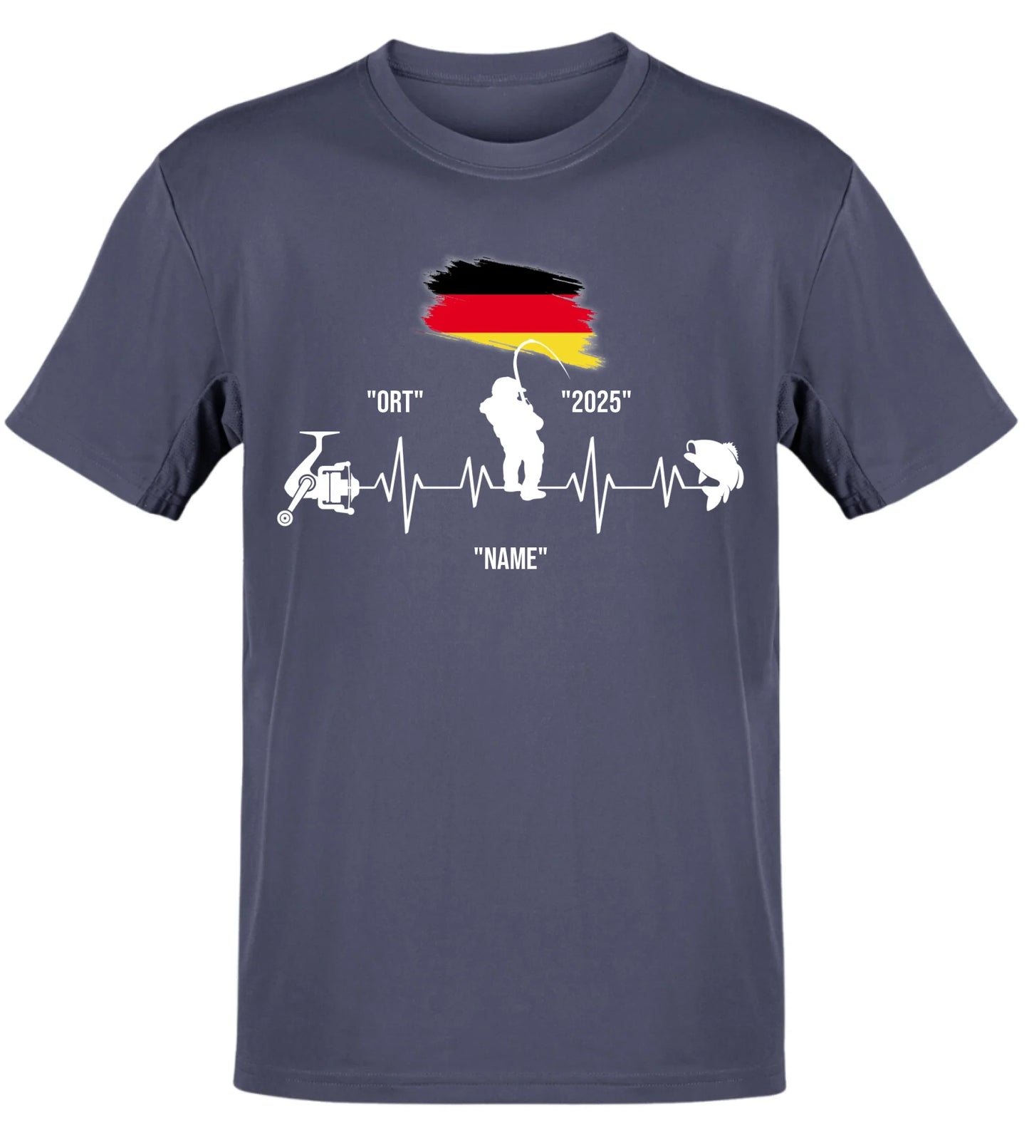 HERZSCHLAG DEUTSCHLAND - T-Shirt - Personalisiert