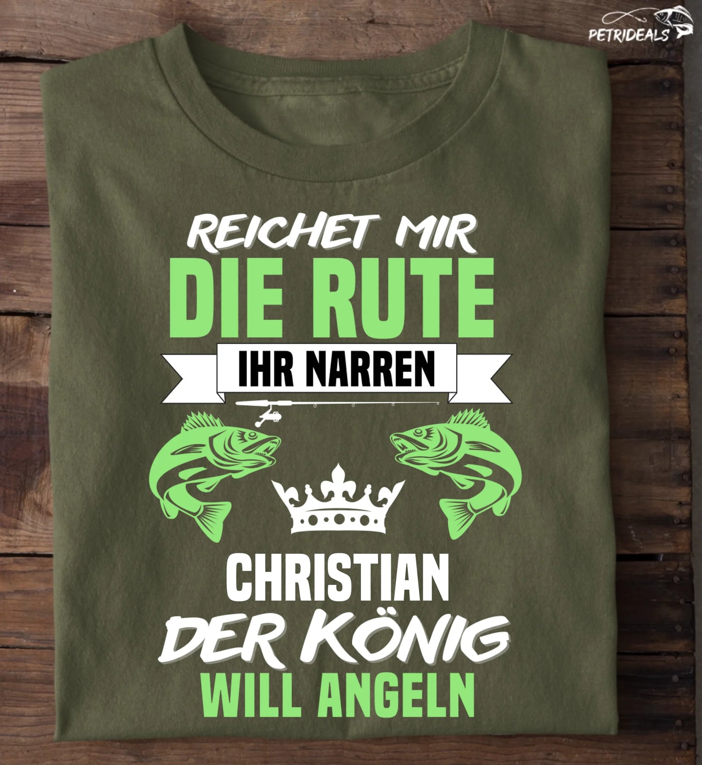 REICHET MIR DIE RUTE - T-Shirt - Personalisiert