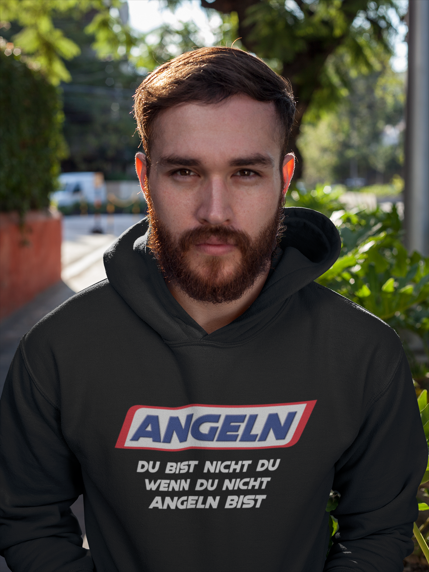 ANGELN -DU BIST NICHT DU - Hoodie Premium