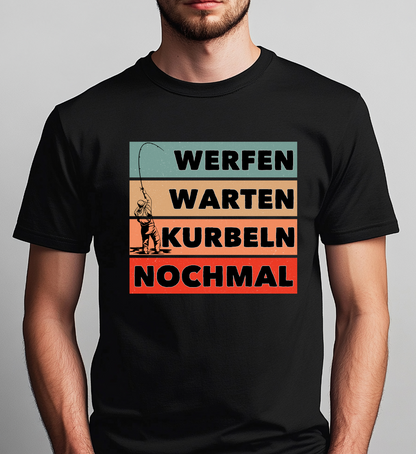 WERFEN WARTEN KURBELN   - T-Shirt Premium
