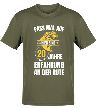 ERFAHRUNG AN DER RUTE - T-SHIRT - PERSONALISIERT