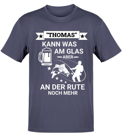 KANN WAS AM GLAS - T-SHIRT-PERSONALISIERT