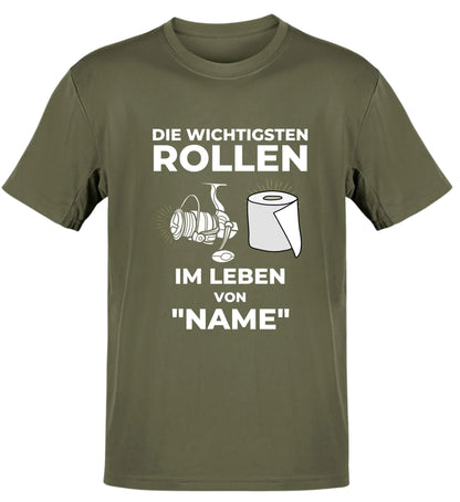 DIE WICHTIGSTEN ROLLEN IM LEBEN - T-Shirt - Personalisiert