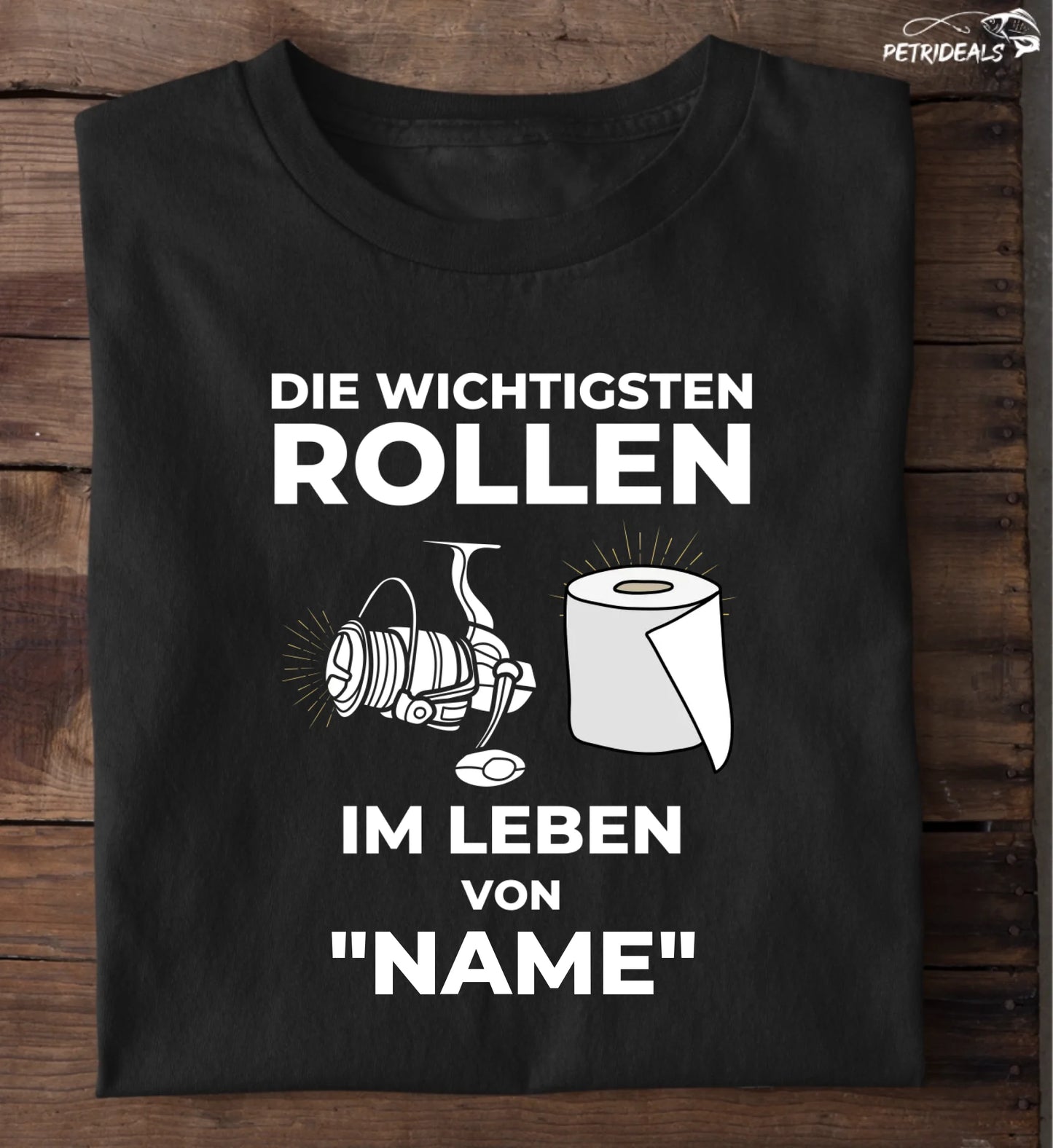 DIE WICHTIGSTEN ROLLEN IM LEBEN - T-Shirt - Personalisiert