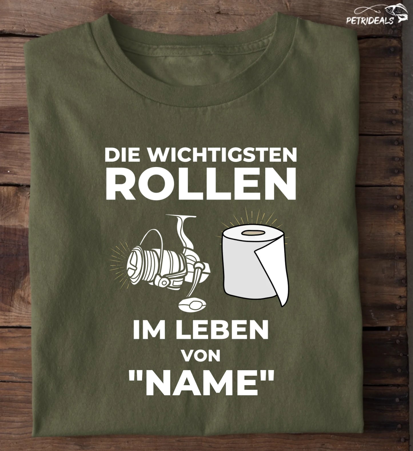 DIE WICHTIGSTEN ROLLEN IM LEBEN - T-Shirt - Personalisiert