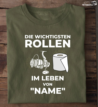DIE WICHTIGSTEN ROLLEN IM LEBEN - T-Shirt - Personalisiert