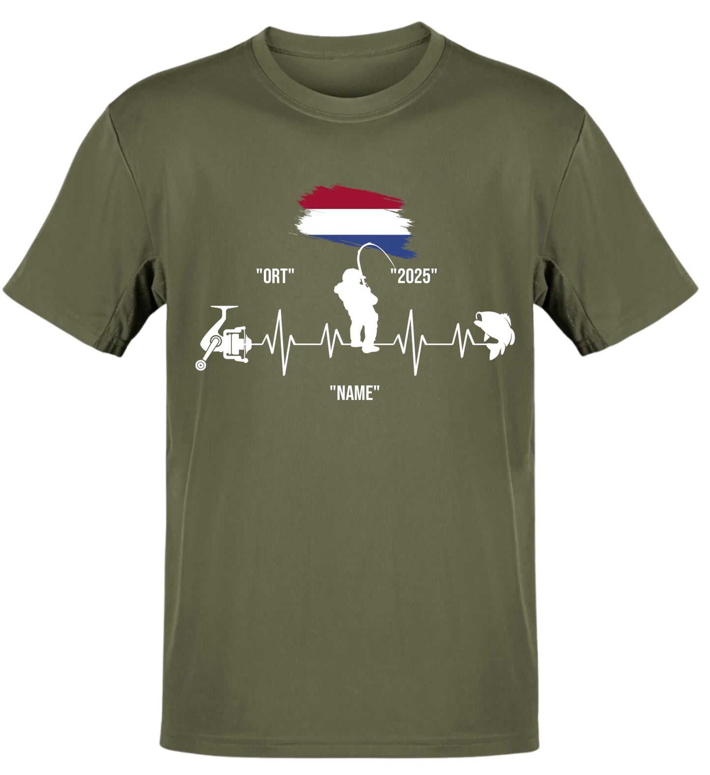 HERZSCHLAG NIEDERLANDE - T-Shirt - Personalisiert