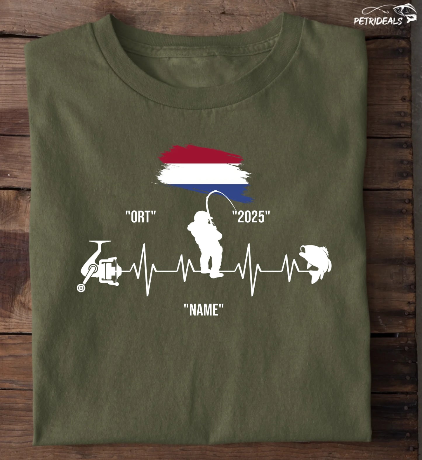 HERZSCHLAG NIEDERLANDE - T-Shirt - Personalisiert