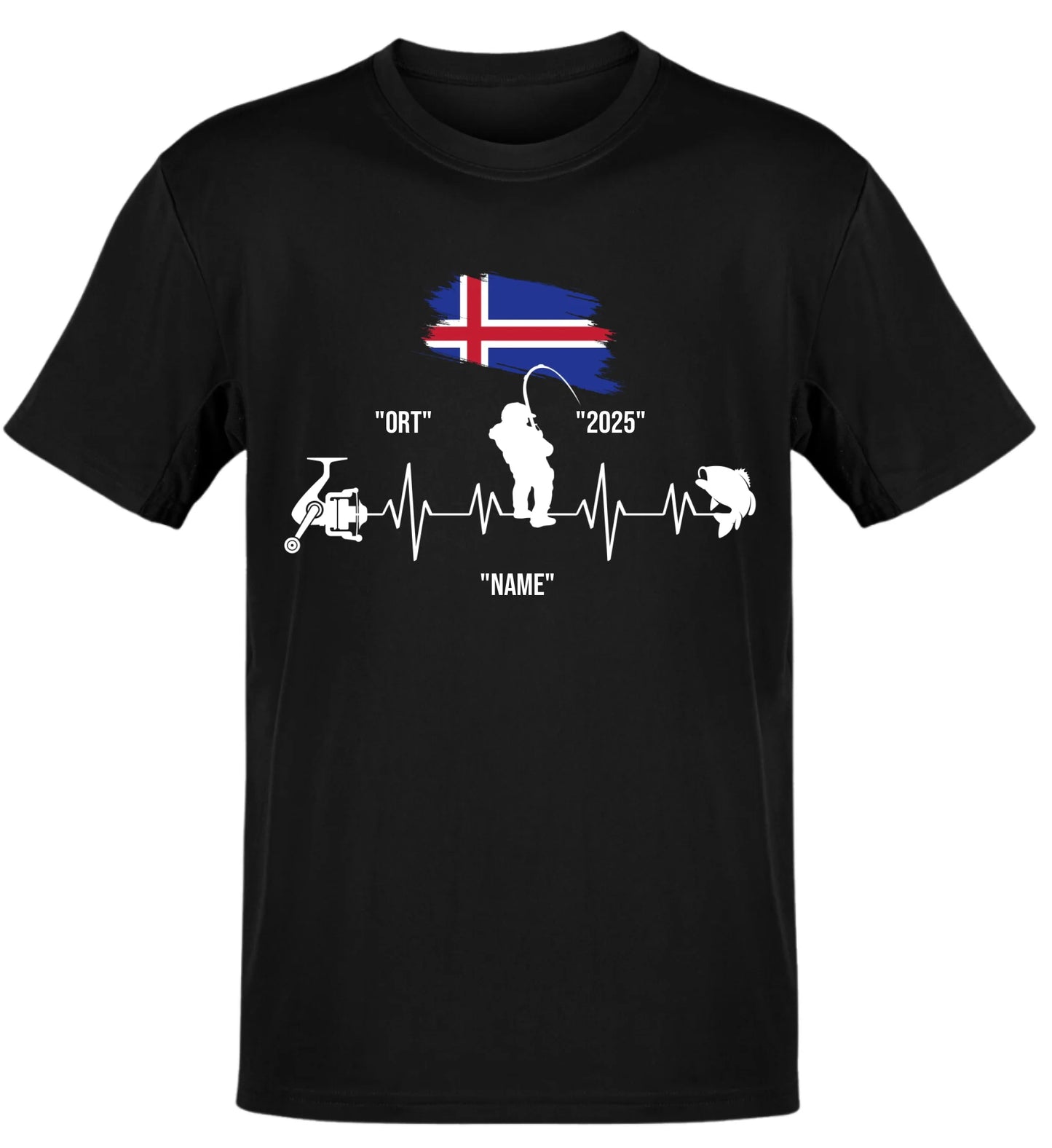 HERZSCHLAG ISLAND - T-Shirt - Personalisiert