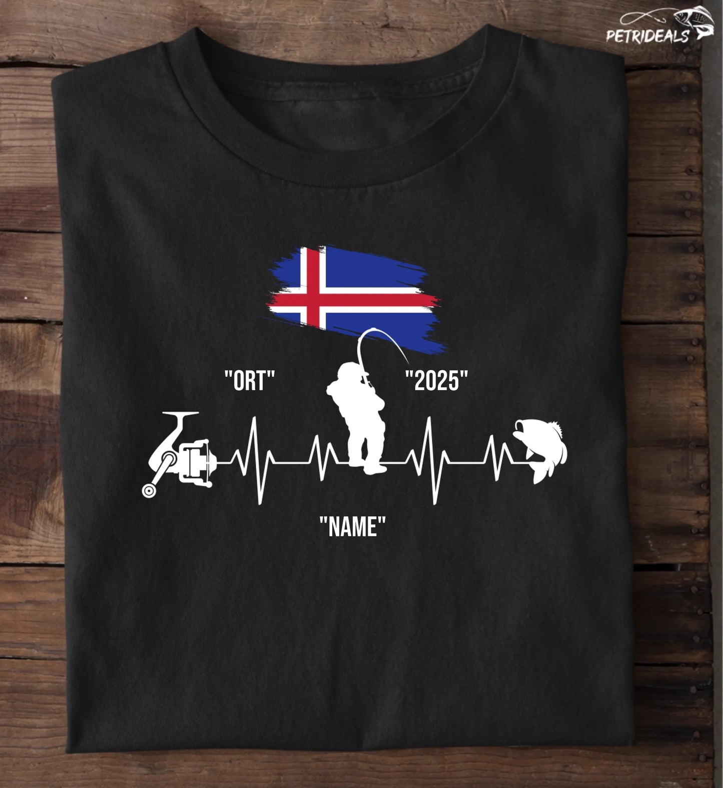 HERZSCHLAG ISLAND - T-Shirt - Personalisiert