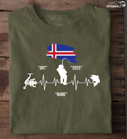 HERZSCHLAG ISLAND - T-Shirt - Personalisiert