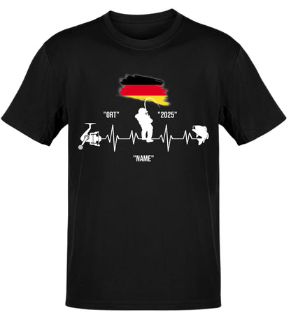 HERZSCHLAG DEUTSCHLAND - T-Shirt - Personalisiert