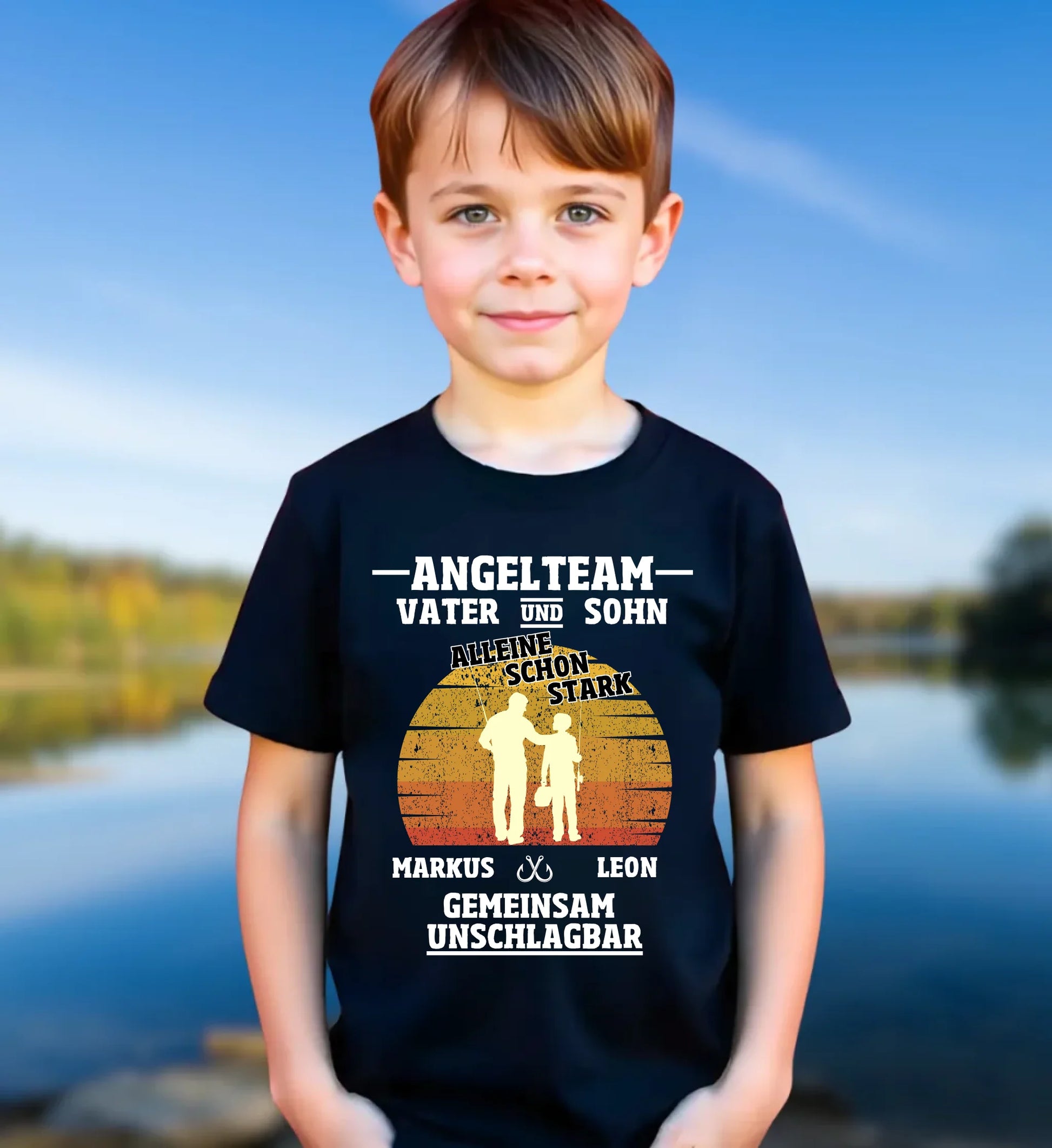 kinder t-shirt mockup 1 junge 1100x1200