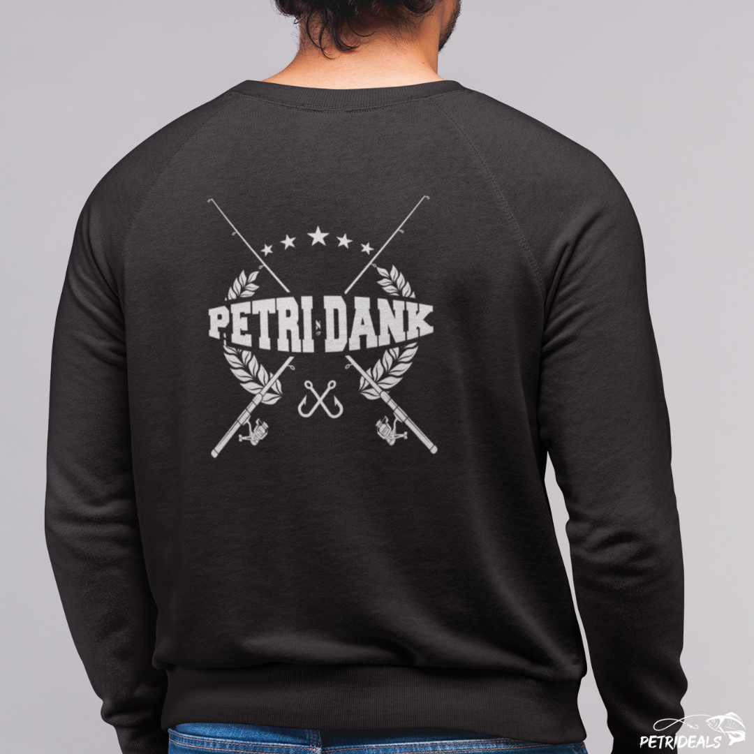 PETRI DANK  - Unisex Pullover Rückendruck